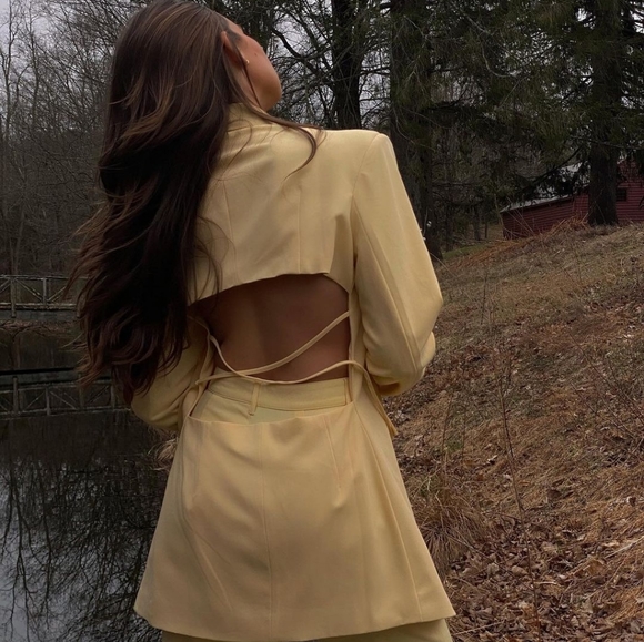 Cut out blazer - Picture 2 of 10